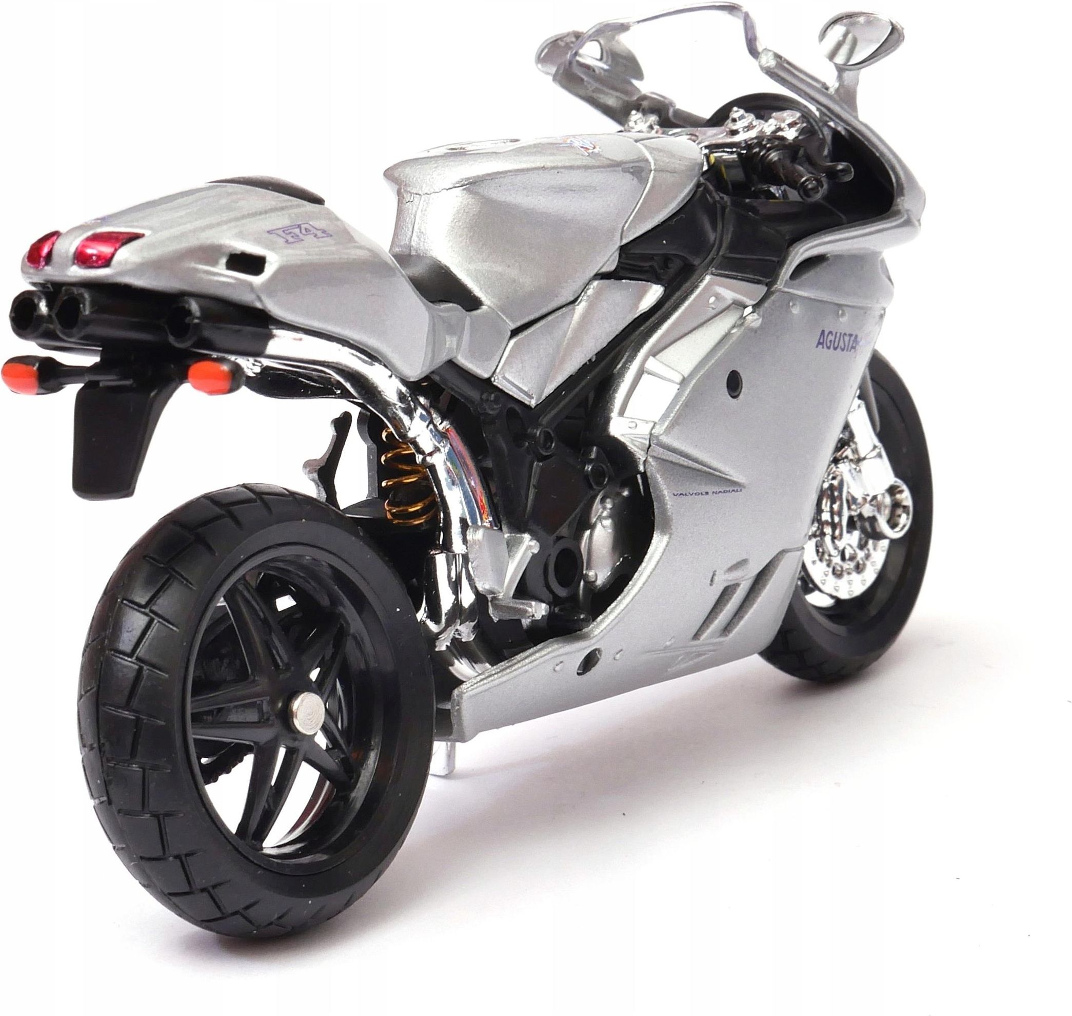 MV Agusta F4S Motorrad Modell 1:18 - Metall Modellbike Rot