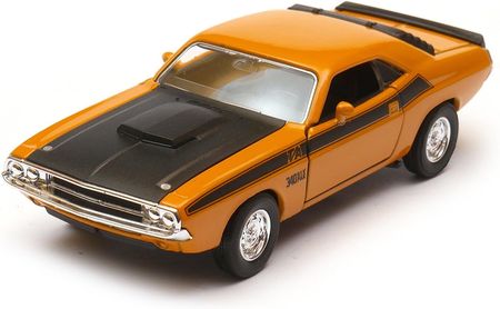 Welly Dodge Challenger T/A 1970 1:34 39 Żółty 43663YELLOW