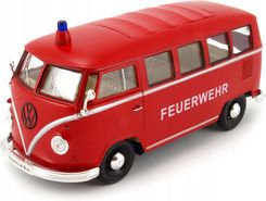 Welly Volkswagen Classical Bus 1962 Straż 1:24 22095FEW