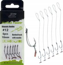 Miracle Fish Przypony Haki Teflonowe Met Feeder Push Stop R12 7033512