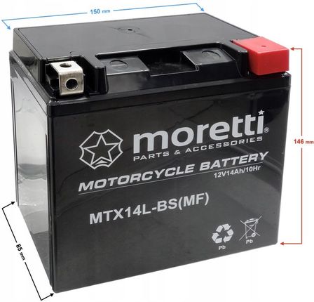 Moretti Akumulator Agm Gel