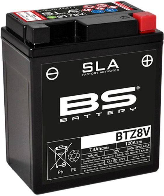 Bs Akumulator Żelowy Ytz8V Honda Forza 125 Crf 250 La 300890