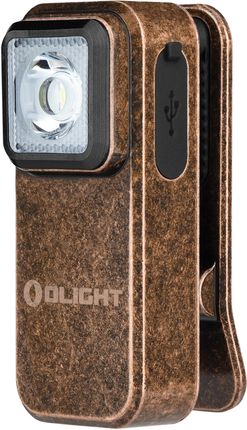 Latarka akumulatorowa Olight Oclip Copper - 300 lumenów