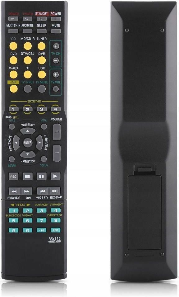 Telecomando per ricevore audio Yamaha per RX-V650 / RX-V459 / RX-V730RDS RX-V3800 RX-V663 RX-V863 RX-V461 RXV561 RX450  44