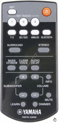 Yamaha Fsr76 Zu846400 Soundbar Yas306 (ZU84640)