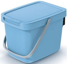 Prosperplast Kosz Na Śmieci Odpady Z Klapą Rączką Na Ścianę 6L