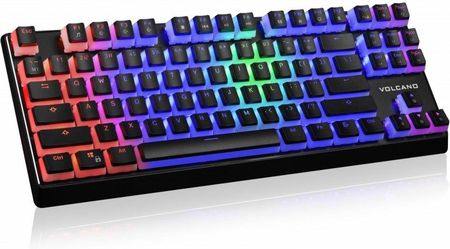 Klawiatura Modecom Volcano Lanparty RGB Czarny (KMCLANPARTYURGBBROWNPUDD)