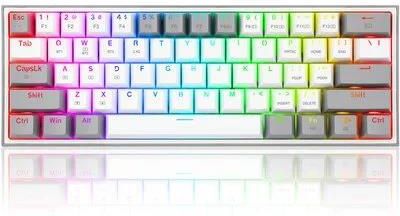 Klawiatura Redragon Fizz Pro K616 (K616RGBWHITEGREY)