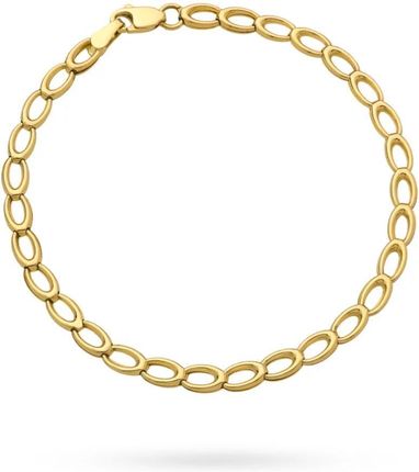 Biżuteria Gabor Złota Bransoletka Owalne Segmenty 18,5cm 585