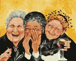 Zdjęcie Twoje Hobby Malowanie Po Numerach Zestaw Na Ramie 40X50 Babcie 1611929215 - Dobczyce