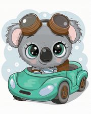 Zdjęcie Twoje Hobby Malowanie Po Numerach Zestaw Na Ramie 40X50 Niedźwiedź 1611930451 - Nowe Brzesko