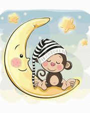 Zdjęcie Twoje Hobby Malowanie Po Numerach Zestaw Na Ramie 40X50 Księżyc 1611948882 - Nowe Brzesko