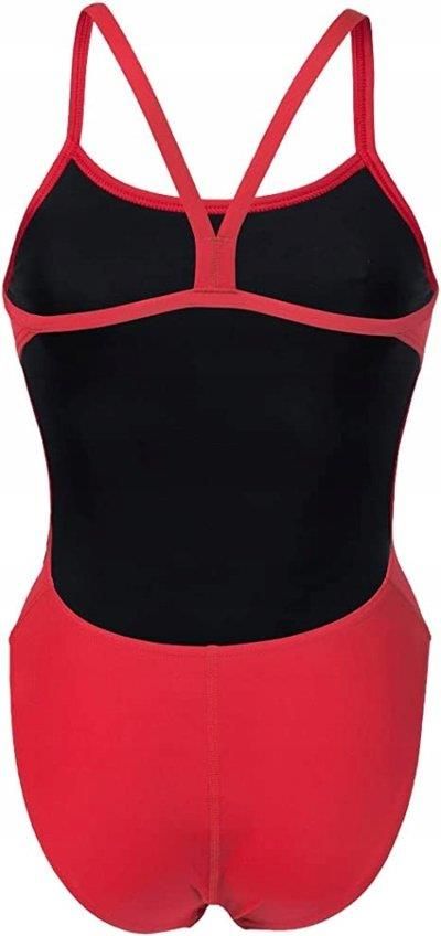 Arena Team Swimsuit Challenge Solid Red White