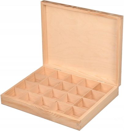 Skrzynki Z Drewna Pudełko z 20 przegrodami 1622255444
