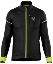 Zdjęcie Compressport Męska Hurricane Windproof Jacket Flash Black Fluo - Wrocław