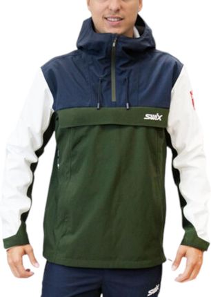 Swix Z Kapturem Blizzard Anorak 12471 48000 Xxl Wielobarwny