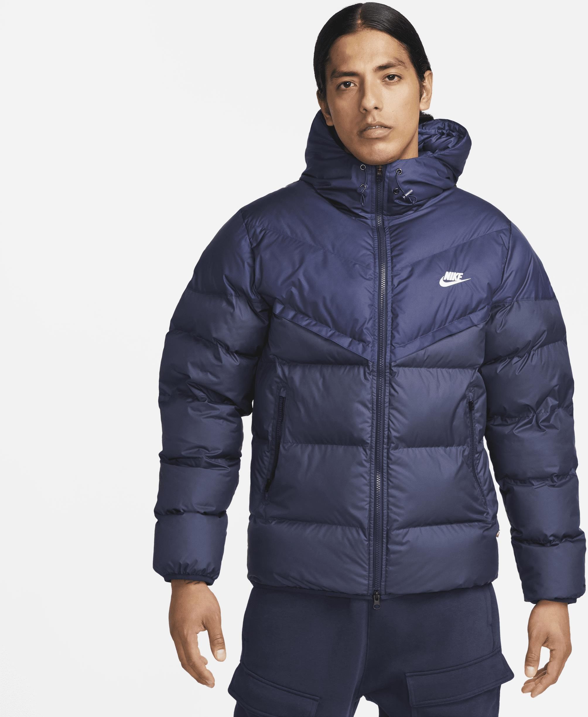 Nike M Ska Kurtka Puchowa Z Kapturem Storm Fit Windrunner Primaloft