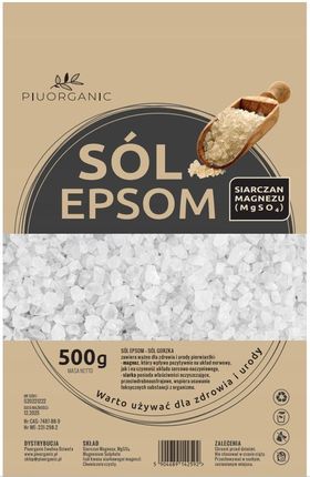Naturalne Aromaty Sól Gorzka Siarczan Magnezu Epsom 1 kg