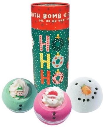 Bomb Cosmetics Tuba Świąteczna Z Kulami Do Kąpieli Ho Ho Ho