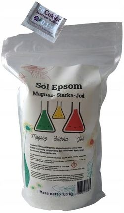 Kopiec Zdrowia Sól Epsom Magnez-Siarka-Jod 1,5 kg
