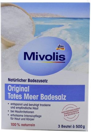 Mivolis Sól Do Kąpieli Morza Martwego 1,5 kg