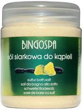 Zdjęcie BINGOSPA Sól Siarkowa Do Kąpieli 600 g - Ciechocinek