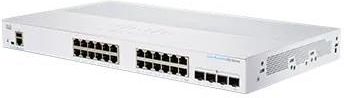 Cisco switch CBS350-24T-4X, 24xGbE RJ45+ 4x10GbE SFP+ (CBS35024T4XEURF)