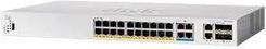 Cisco switch CBS350-24MGP-4X-EU, 20xGbE + 4x2.5GbE, 2x10GbE RJ45/SFP+, 375W, PoE (CBS35024MGP4XEURF)