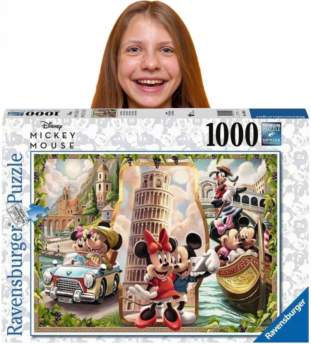 Ravensburger Puzzle 1000El. Myszka Miki Ceny i opinie Ceneo.pl