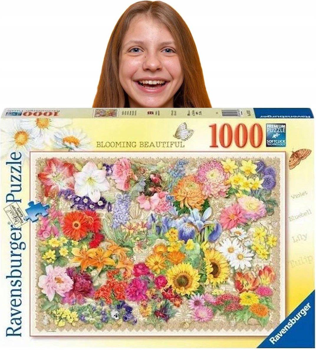 Ravensburger Puzzle Do Układania 1000El. Kwitnące Kwiaty Ceny i