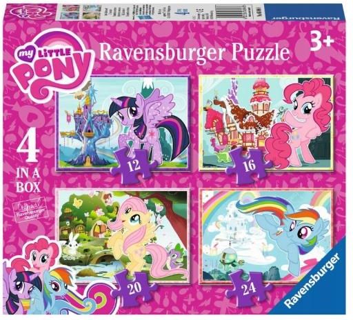 Ravensburger My Little Pony Puzzle – 4x 42 Teile Im Bumper Pack, Für Kinder Ab 4 Jahren, Pädagogisch Wertvoll