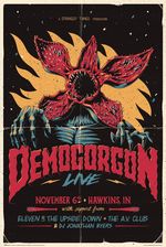 Grupoerik Stranger Things Demogorgon Live Plakat Filmowy Plakaty Na Ścianę 61X91,5 Cm