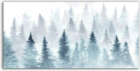 Coloray Panel Szkło Kuchnia Krajobraz Zima Drzewa 100X50