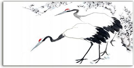 Coloray Panele Szklane Kuchnia Japonia Ptak Zwierzę 100X50