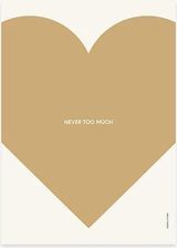 Zdjęcie Design Letters Plakat Love 50X70 Cm Beżowy - Nekla