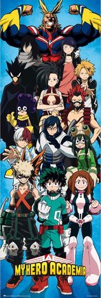 Grupoerik My Hero Academia Bohaterowie Plakat 53X158 Cm