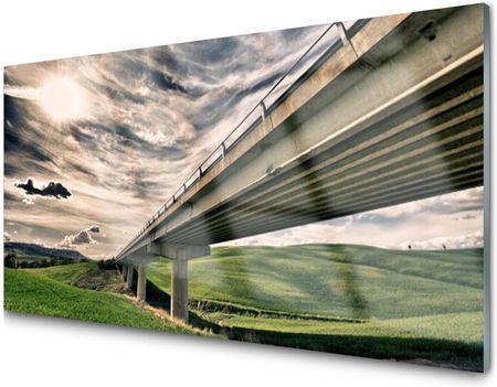 Tulup Panel Szklany Ścienny Autostrada Most 140X70