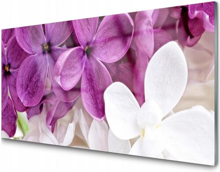 Tulup Panel Szklany Płytka Kwiaty Roślina 140X70