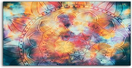 Coloray Panele Szklane Do Kuchni Mandala Abstrakcja 100X50