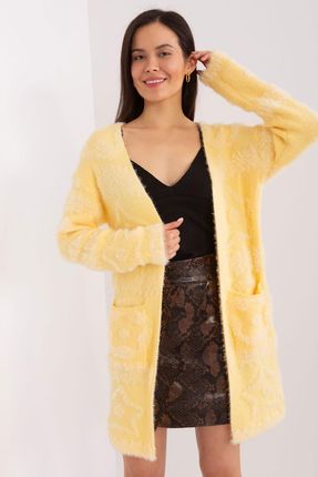 Sweter Kardigan Model AT-SW-234503.00P Light Yellow - AT