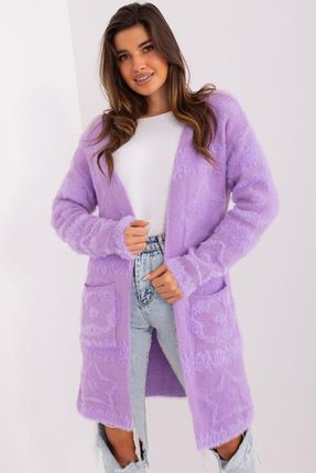 Sweter Kardigan Model AT-SW-234503.00P Light Violet - AT