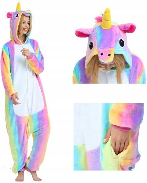 Piżama Jednorożec Kigurumi Cosplay Onesie Dres Xl Ceny I Opinie