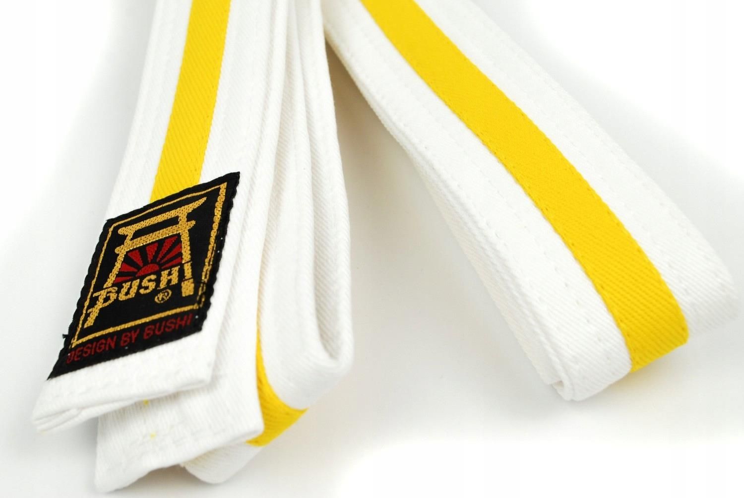 Pas Dwukolorowy Do Judo Biały Żółta Lamówka 220 - Ceny i opinie - Ceneo.pl