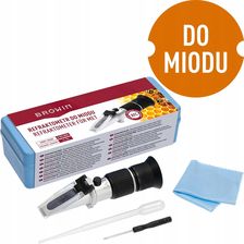 Zdjęcie Browin Refraktometr Do Miodów Pitnych Pomiaru Stężenia Cukru W Brzeczce BROWIN405571 - Mogielnica