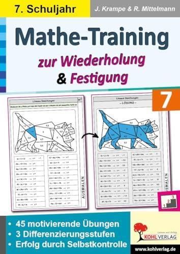 Mathe-Training - Rätsel zur Wiederholung und Festigung / Klasse 7