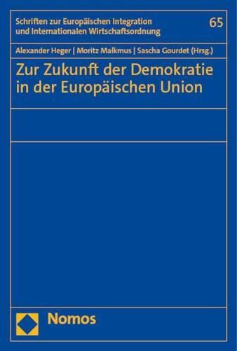 Zur Zukunft Der Demokratie In Der Europäischen Union - Literatura ...