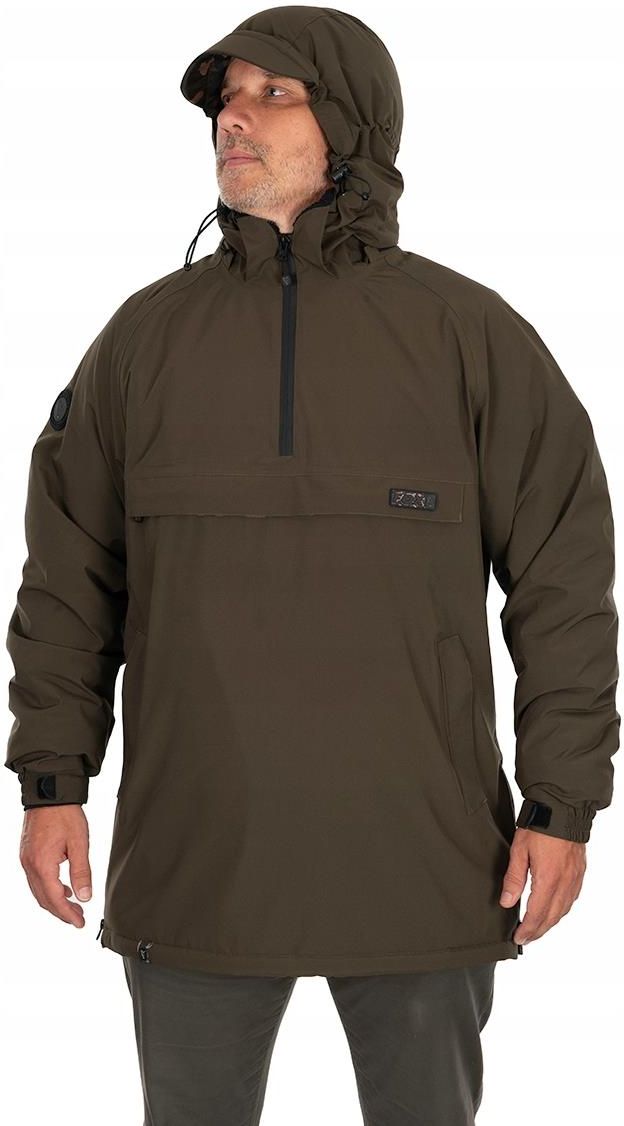 Veste Fox Sherpa-Tec Kaki - Taille Large, Neuve Avec étiquettes, Parfaite Pour La Pêche à La Carpe