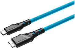 Zdjęcie Kabel do tetheringu Mathorn 5m 10Gbps USB A - Micro B ArcticBlue - Tułowice
