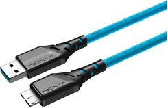 Zdjęcie Kabel do tetheringu Mathorn 5m 10Gbps USB A - Micro B ArcticBlue - Sulęcin