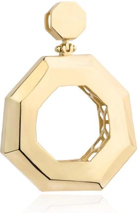 Biżuteria Gabor Złota Zawieszka Geometryczna Ośmiokąt 585
